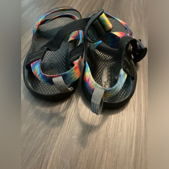 Chaco Z/1 eco thread sandal kids tie dye size 3 - Picture 3 of 7